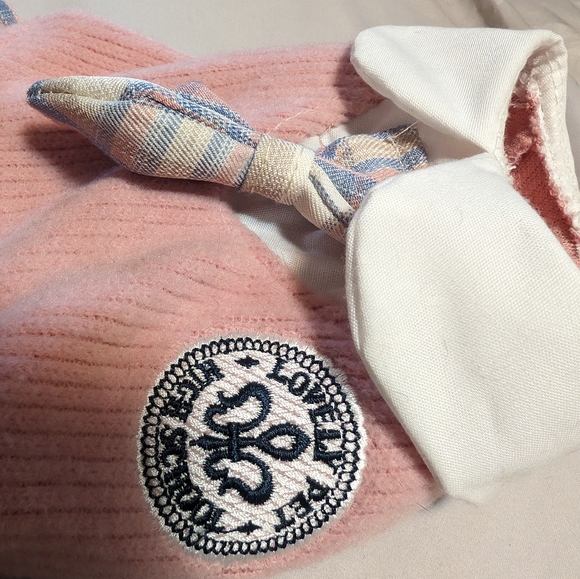 XSmall Dog Dress Preppy School Girl Anime Posh Prep - Picture 9 of 9